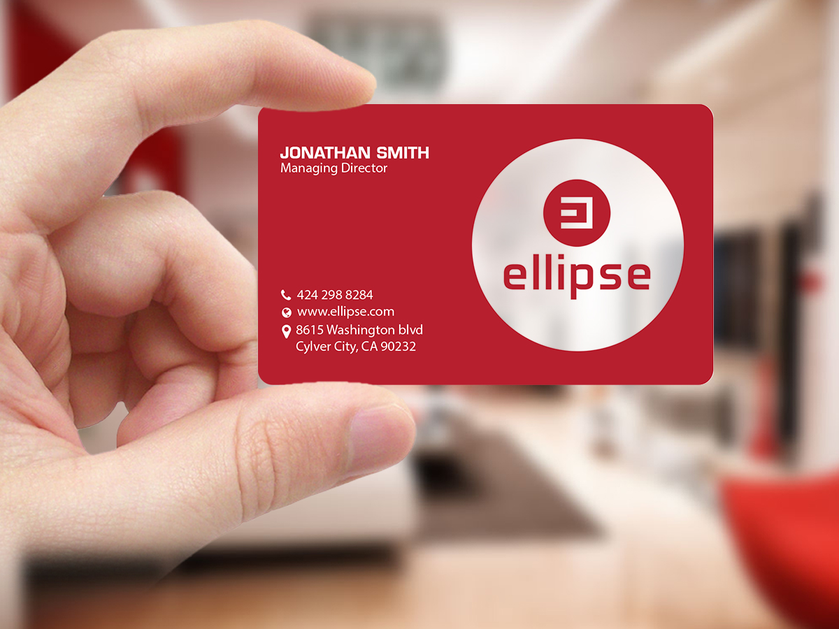 Business Card Design by Creations Box 2015 for Ellipse  | Design #14057937