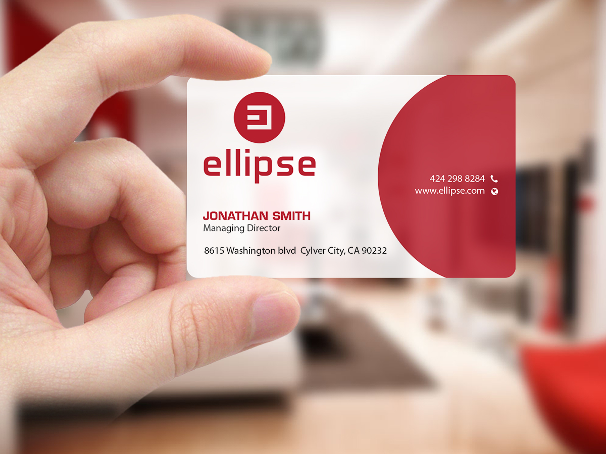 Business Card Design by Creations Box 2015 for Ellipse  | Design #14057939
