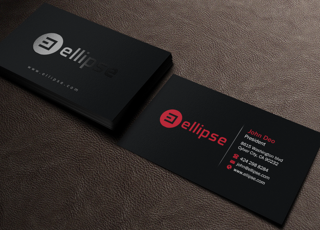 Business Card Design by Brand aid for Ellipse  | Design #14052352