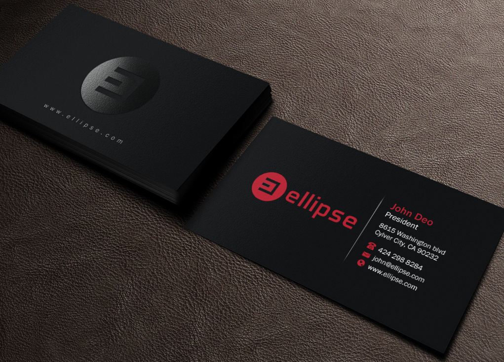 Design de Carte de Visite par Brand aid pour Ellipse  | Design #14052357
