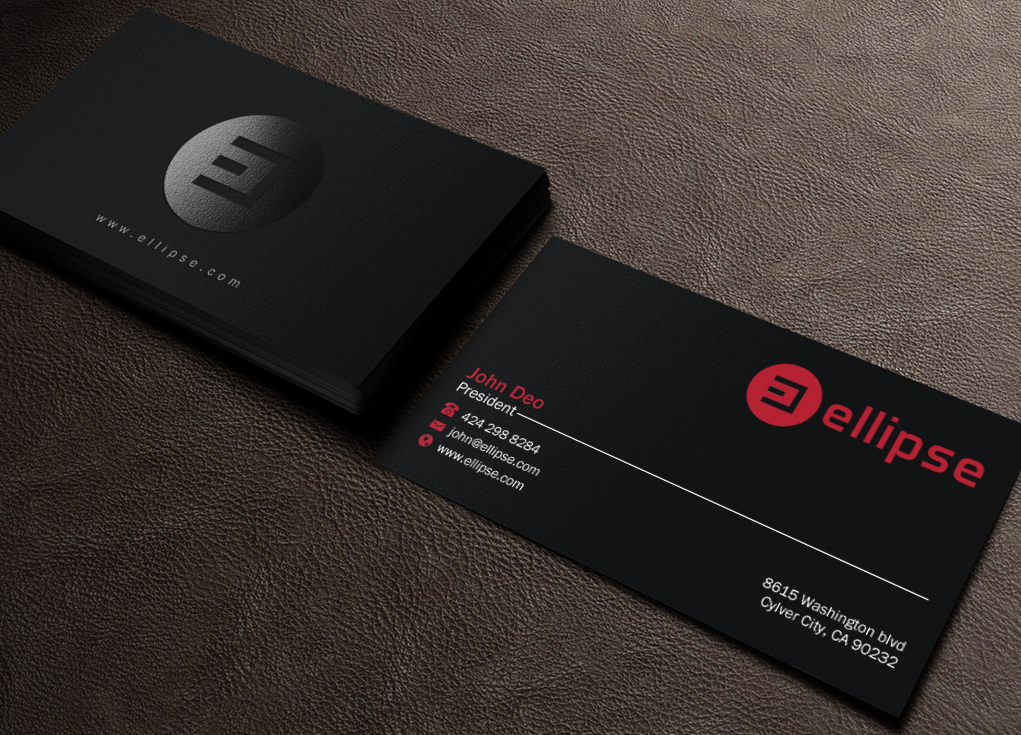 Business Card Design by Brand aid for Ellipse  | Design #14052377