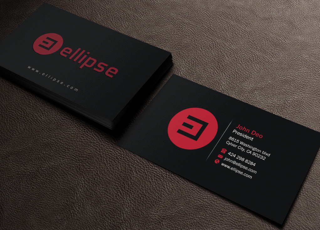 Design de Carte de Visite par Brand aid pour Ellipse  | Design #14052378