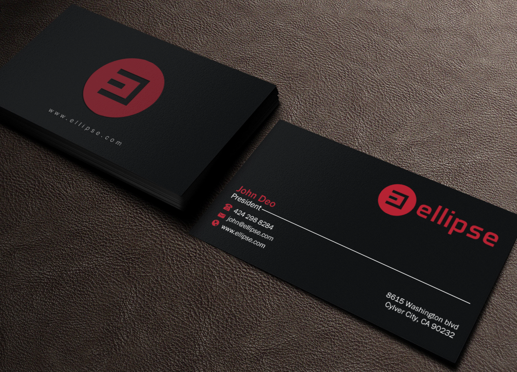 Business Card Design by Brand aid for Ellipse  | Design #14052379