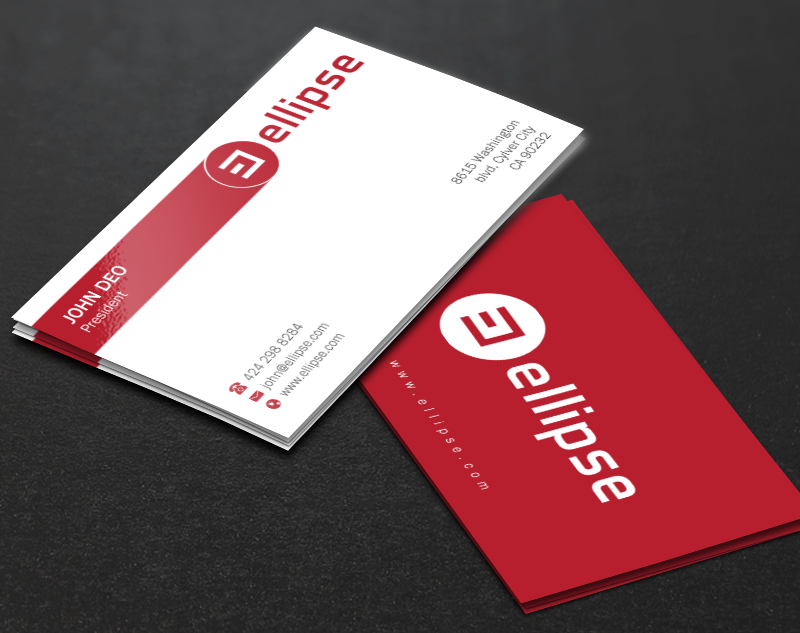 Design de Carte de Visite par Brand aid pour Ellipse  | Design #14052386