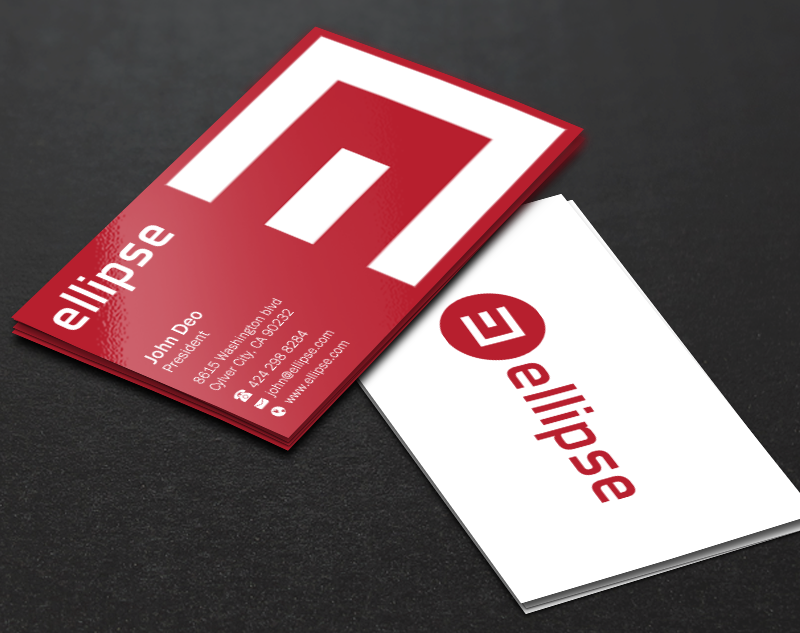 Design de Carte de Visite par Brand aid pour Ellipse  | Design #14052388