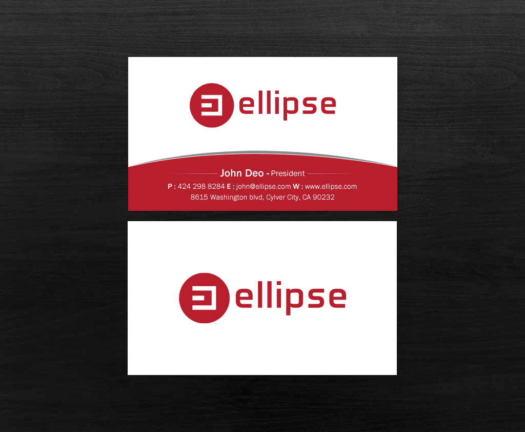 Design de Carte de Visite par Brand aid pour Ellipse  | Design #14052408