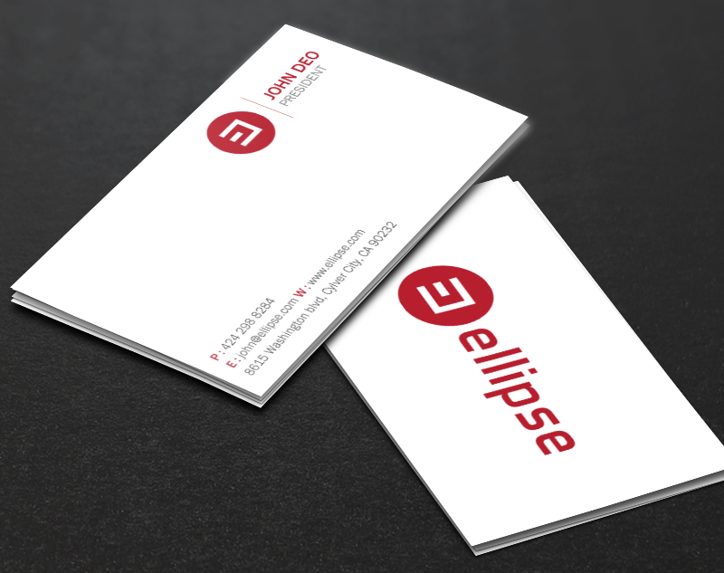 Design de Carte de Visite par Brand aid pour Ellipse  | Design #14052434