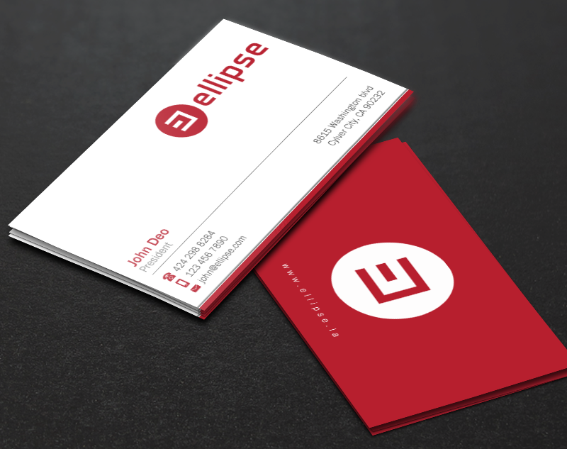 Business Card Design by Brand aid for Ellipse  | Design #14069418