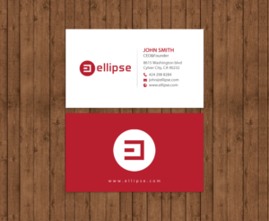 Business Card Design by chandrayaan.creative for Ellipse  | Design: #14049519