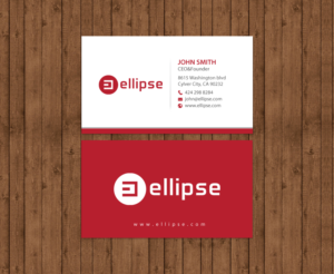 Business Card Design by chandrayaan.creative for Ellipse  | Design: #14049520