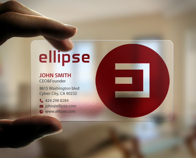 Design de Carte de Visite par chandrayaan.creative pour Ellipse  | Design #14049749