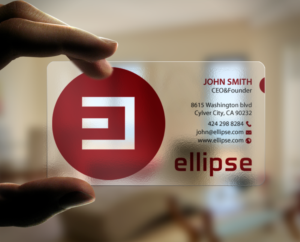 Business Card Design by chandrayaan.creative for Ellipse  | Design #14049750