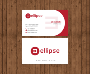 Business Card Design by chandrayaan.creative for Ellipse  | Design: #14049752