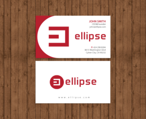 Business Card Design by chandrayaan.creative for Ellipse  | Design: #14049759