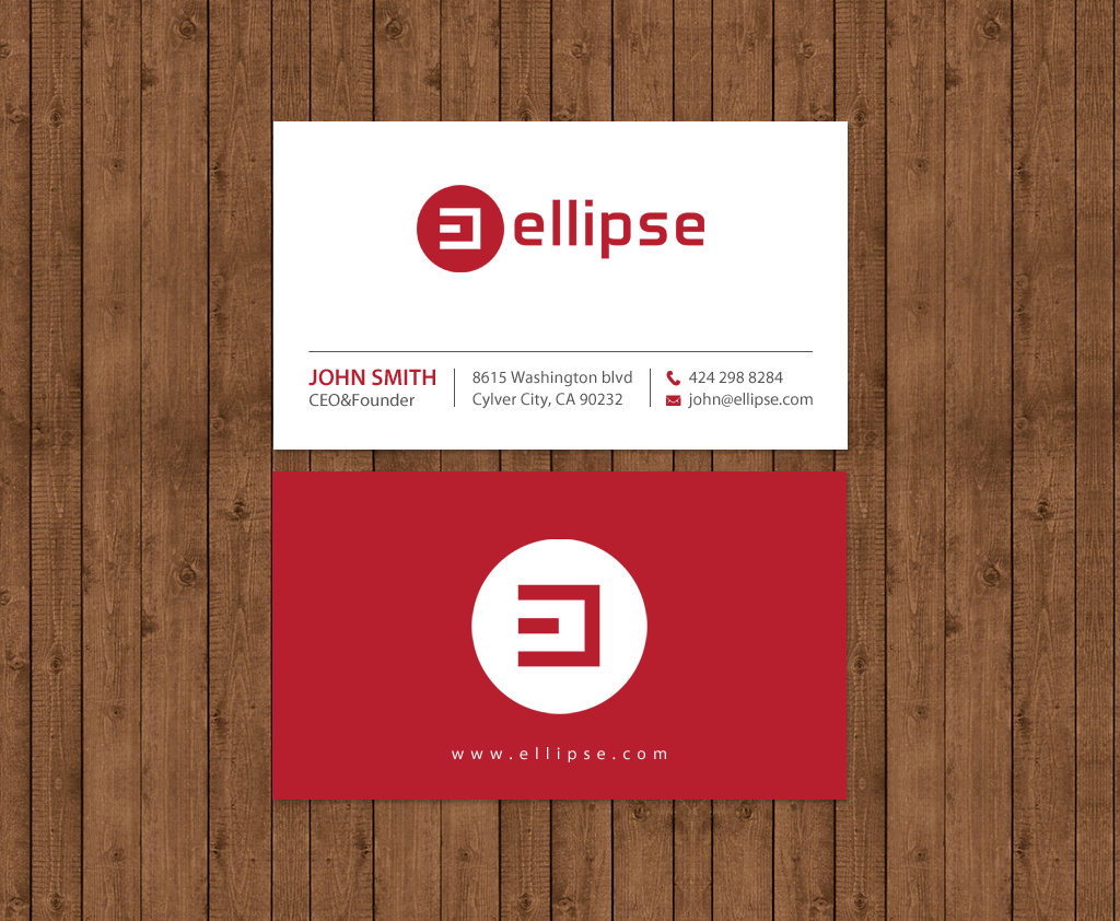 Design de Carte de Visite par chandrayaan.creative pour Ellipse  | Design #14049760