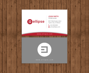 Business Card Design by chandrayaan.creative for Ellipse  | Design: #14049761