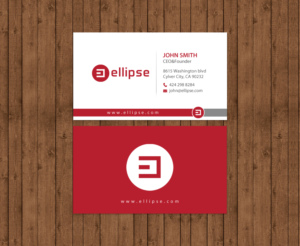 Business Card Design by chandrayaan.creative for Ellipse  | Design: #14049763