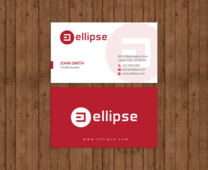 Business Card Design by chandrayaan.creative for Ellipse  | Design: #14050221