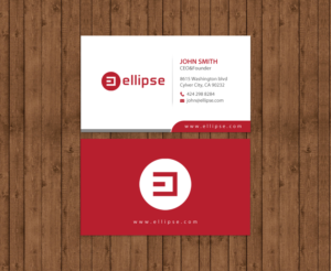 Business Card Design by chandrayaan.creative for Ellipse  | Design: #14050223