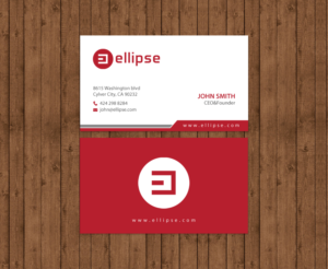 Business Card Design by chandrayaan.creative for Ellipse  | Design: #14050224