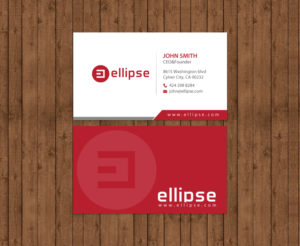 Business Card Design by chandrayaan.creative for Ellipse  | Design: #14050225