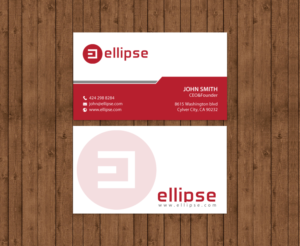 Visitenkarten-Design von chandrayaan.creative für Ellipse  | Design: #14050231