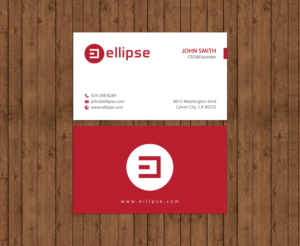 Visitenkarten-Design von chandrayaan.creative für Ellipse  | Design: #14050241