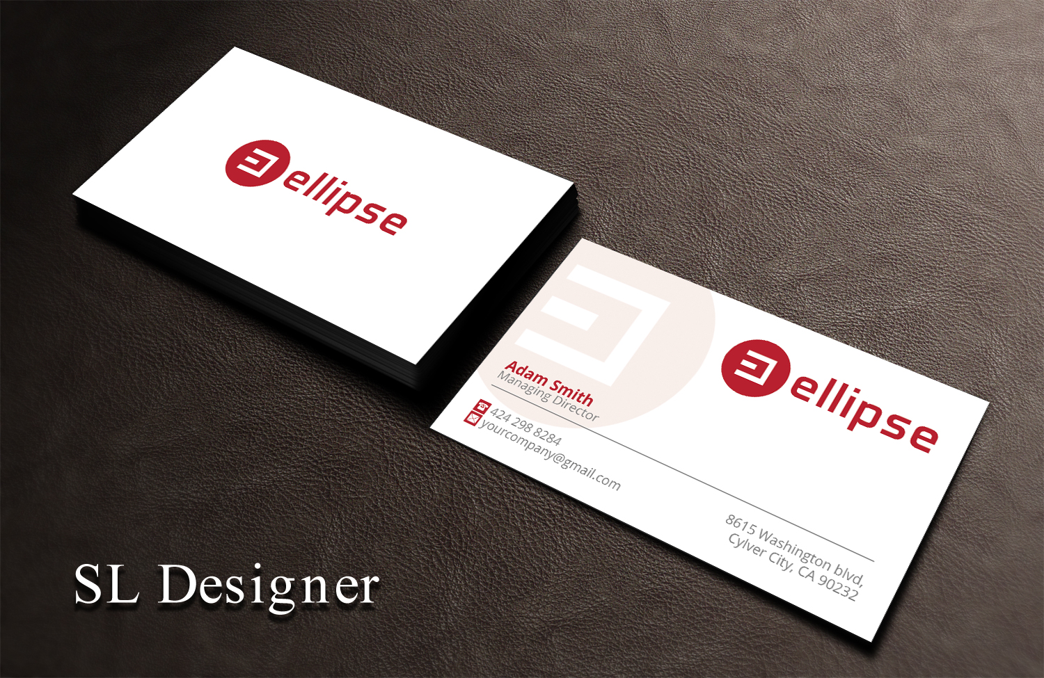 Design de Carte de Visite par SL Designer pour Ellipse  | Design #14033615
