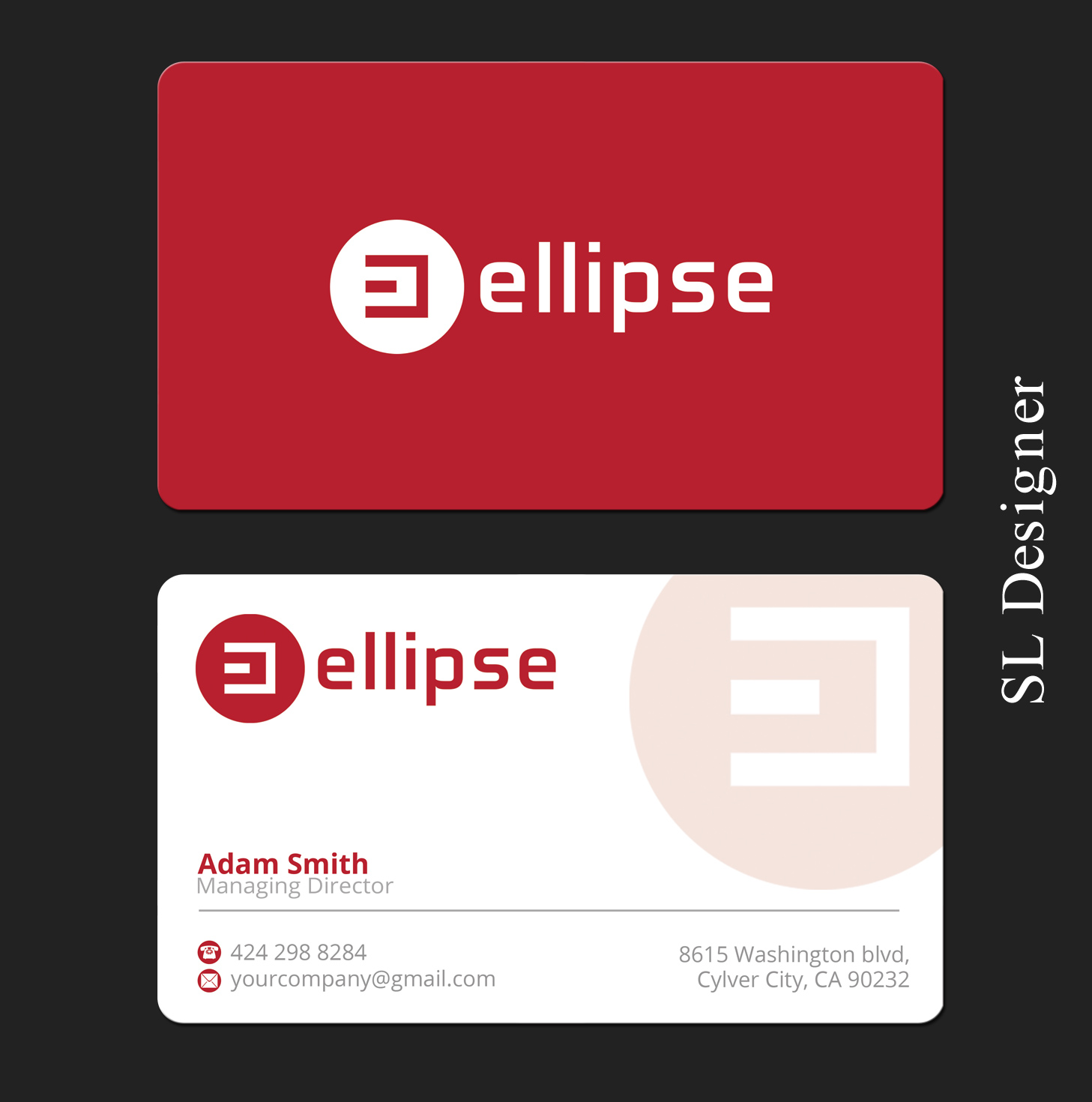 Design de Carte de Visite par SL Designer pour Ellipse  | Design #14033621