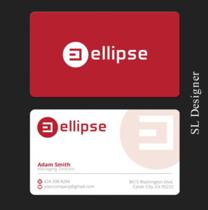 Design de Carte de Visite par SL Designer pour Ellipse  | Design : #14033621