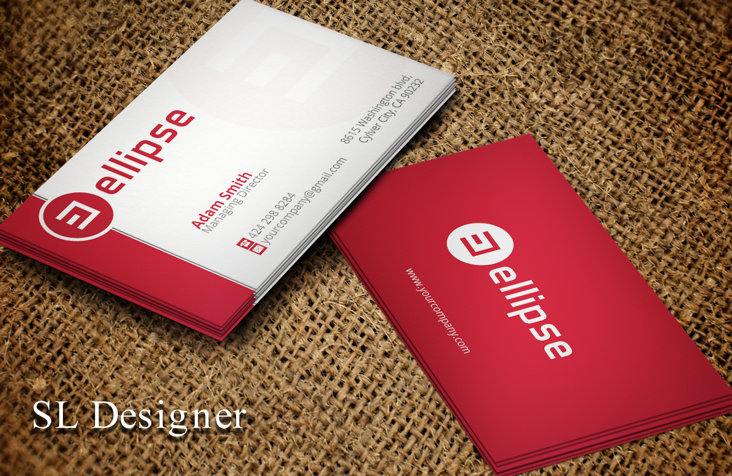 Design de Carte de Visite par SL Designer pour Ellipse  | Design #14033624