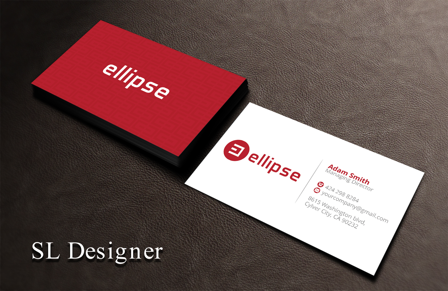 Design de Carte de Visite par SL Designer pour Ellipse  | Design #14033625