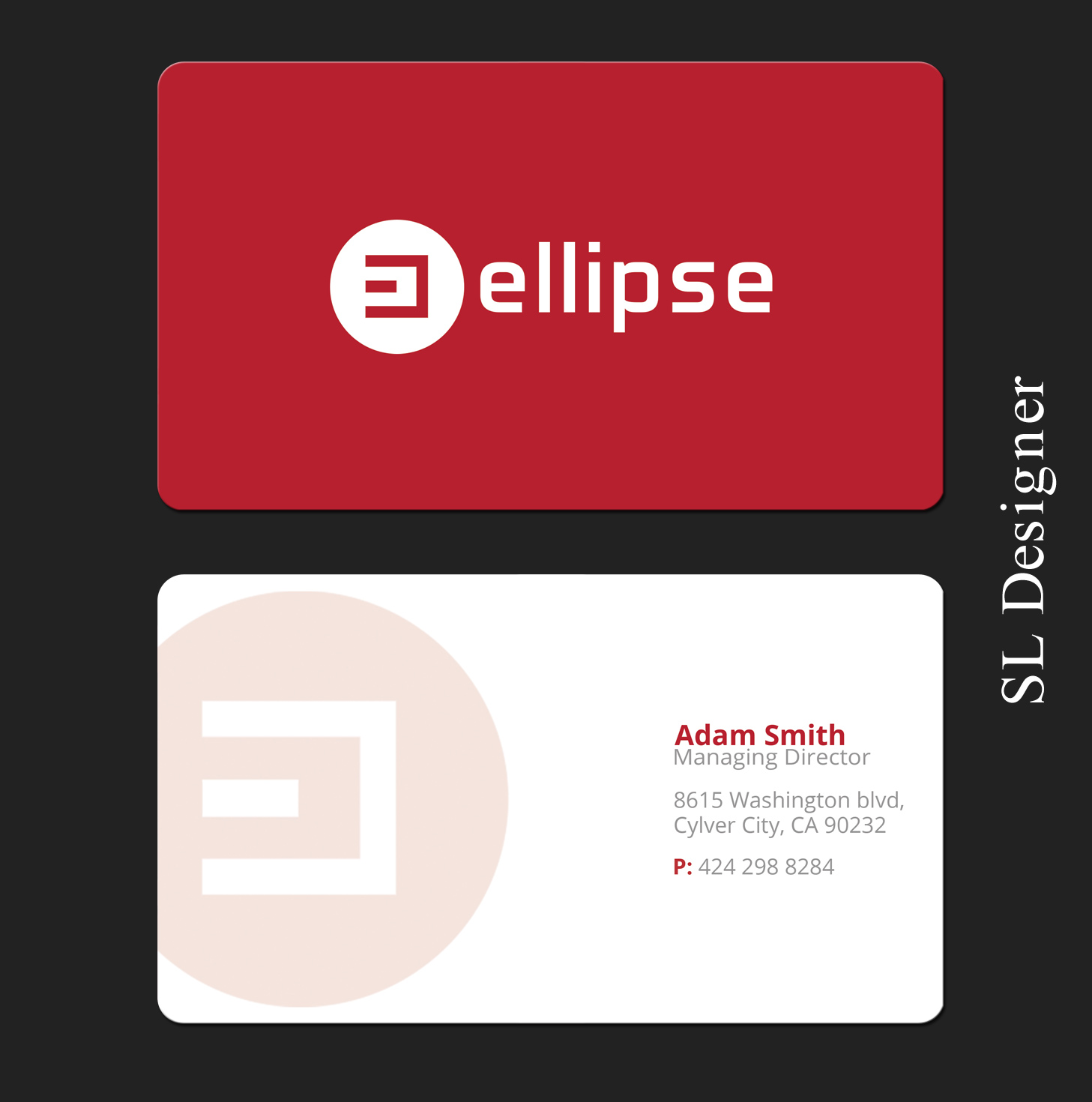 Design de Carte de Visite par SL Designer pour Ellipse  | Design #14033630