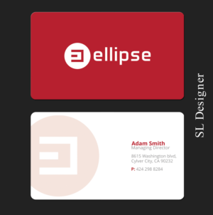 Design de Carte de Visite par SL Designer pour Ellipse  | Design : #14033630