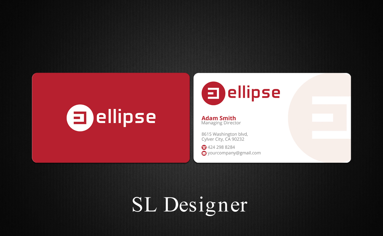 Design de Carte de Visite par SL Designer pour Ellipse  | Design #14033634