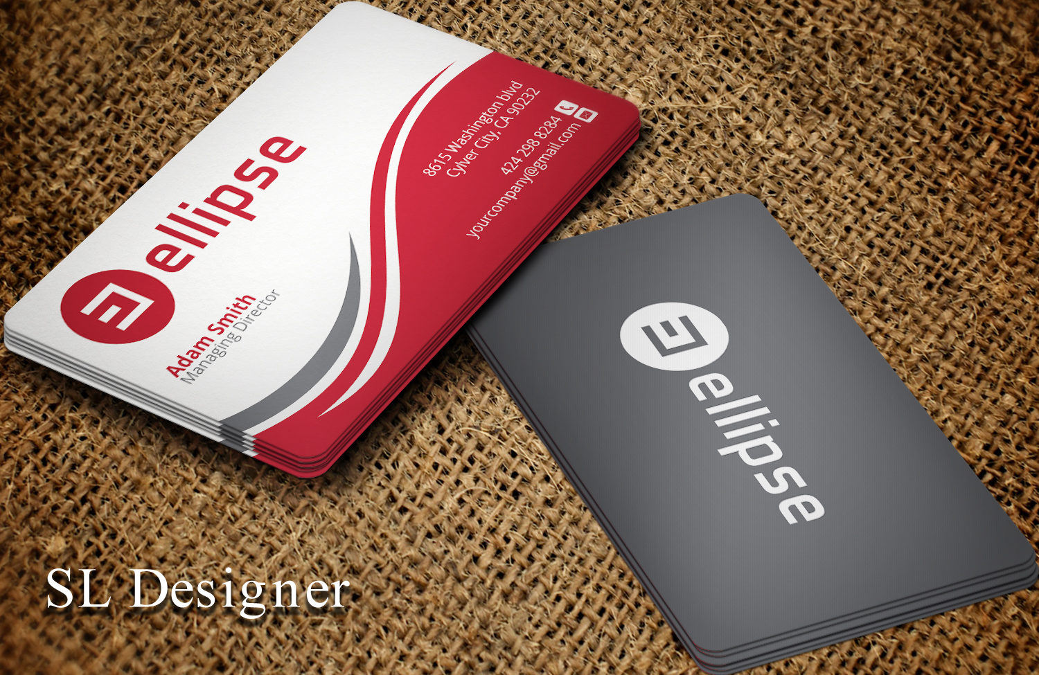 Design de Carte de Visite par SL Designer pour Ellipse  | Design #14033643
