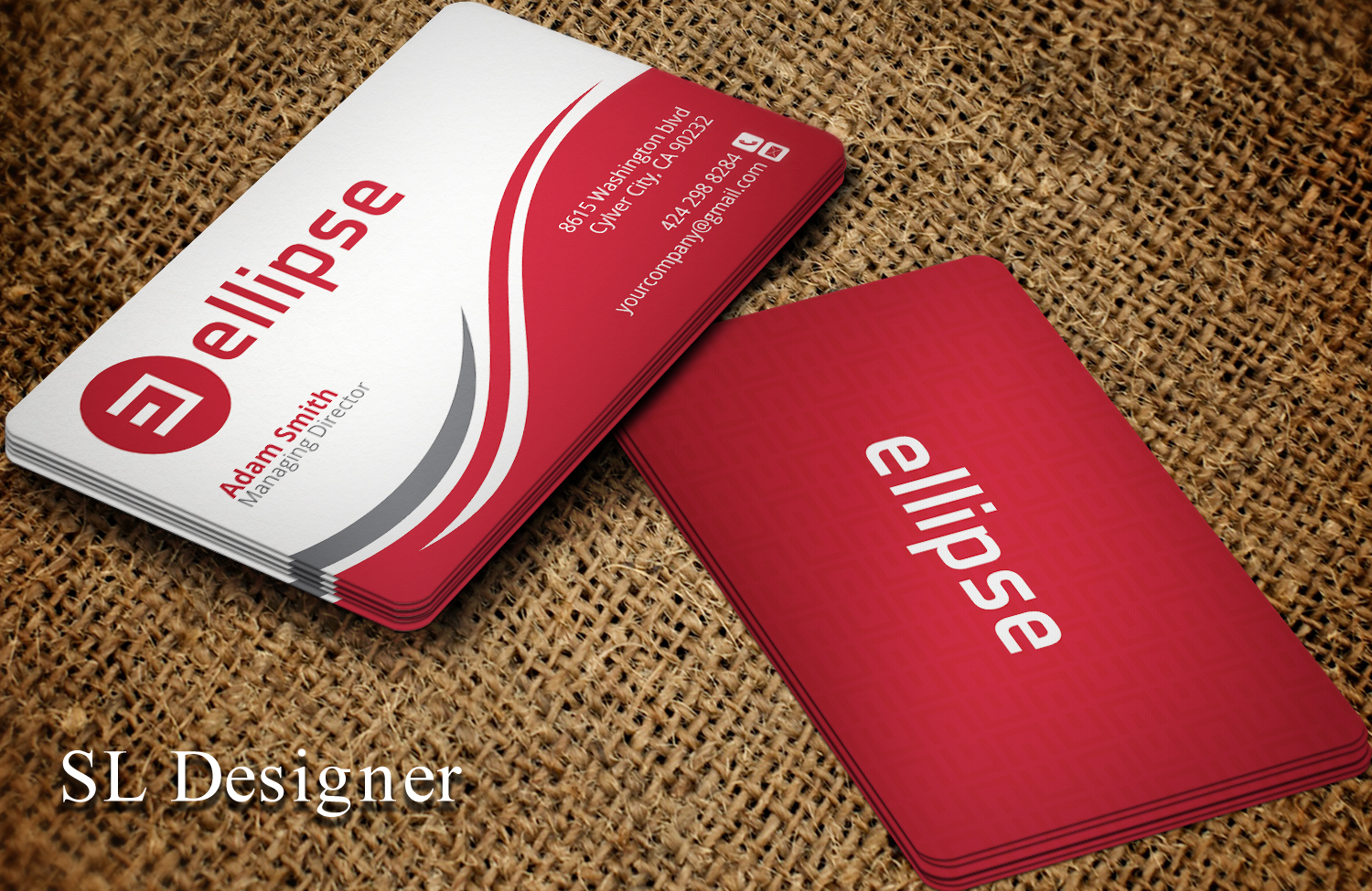 Design de Carte de Visite par SL Designer pour Ellipse  | Design #14033644