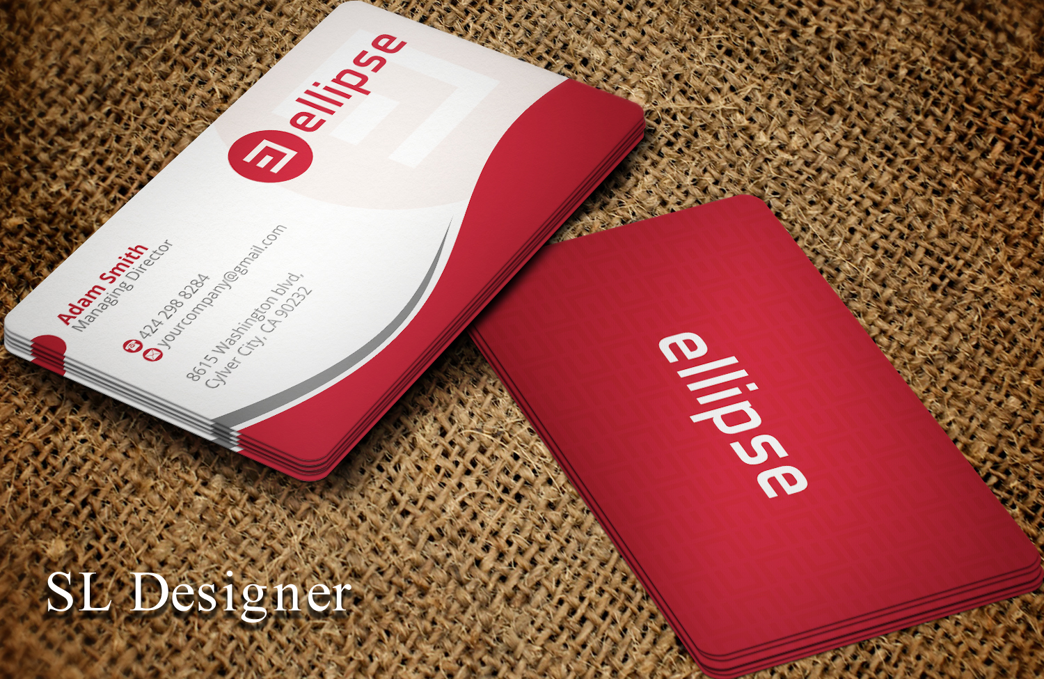 Design de Carte de Visite par SL Designer pour Ellipse  | Design #14033647