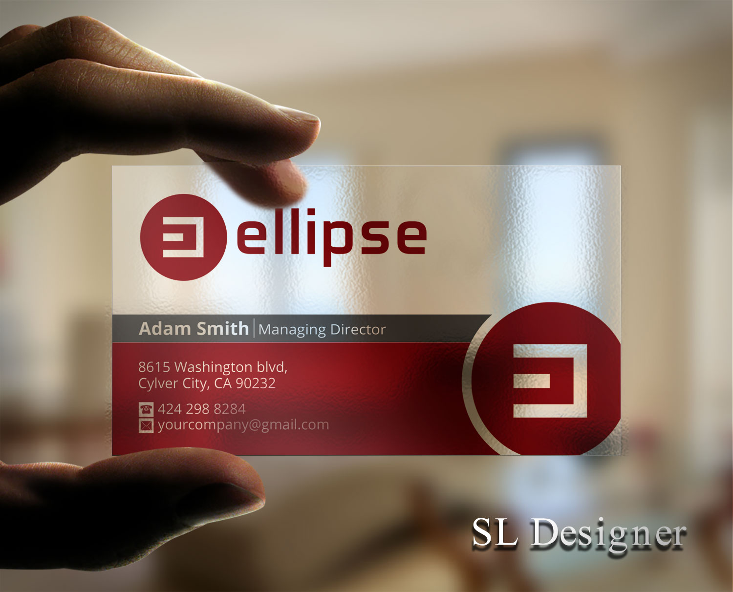 Design de Carte de Visite par SL Designer pour Ellipse  | Design #14033648