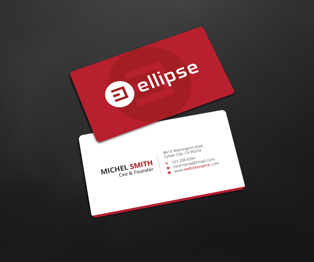 Business Card Design by Graphic Flame for Ellipse  | Design #14060104
