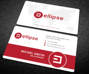 Business Card Design by Graphic Flame for Ellipse  | Design: #14064397