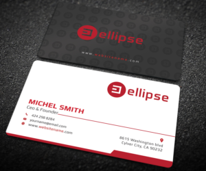 Business Card Design by Graphic Flame for Ellipse  | Design: #14077734