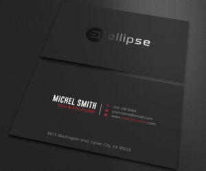 Business Card Design by Graphic Flame for Ellipse  | Design: #14077741