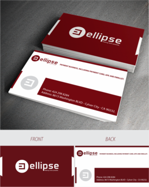 Business Card Design by Vinicius Hadid Graphic Solutions for Ellipse  | Design #14075965