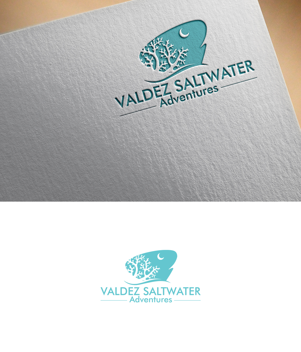 Logo Design by supercreative for Valdez Saltwater Adventures | Design #14027097
