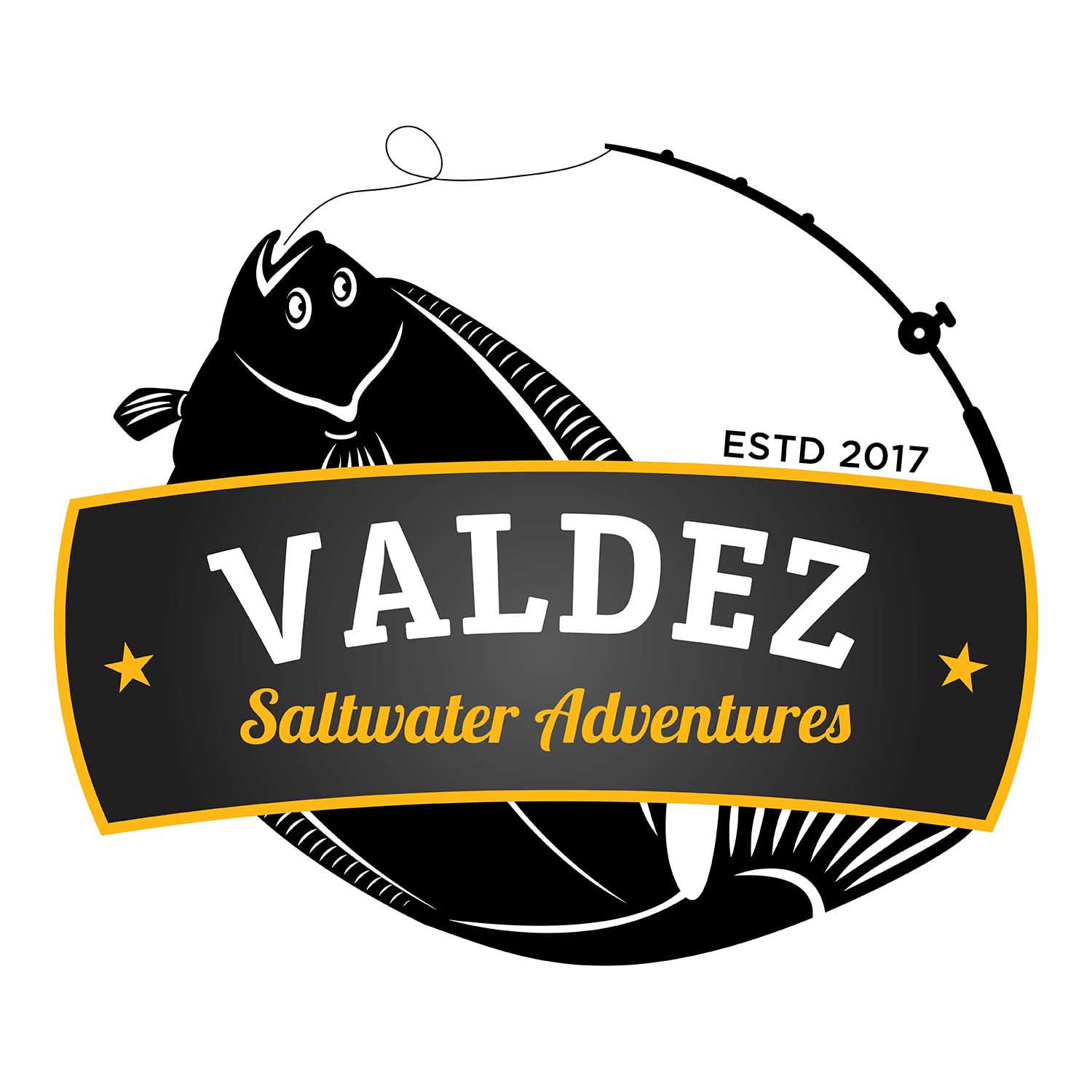Logo Design by Phan Thanh Quoc for Valdez Saltwater Adventures | Design #14081580