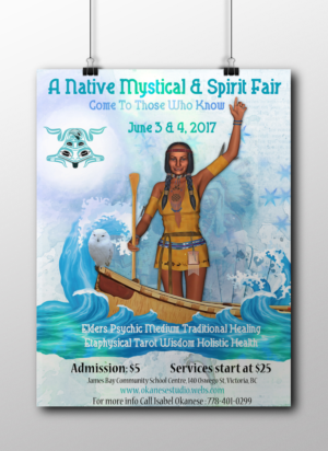 Psychic event planner needs a poster design for psychic fair | Poster Design by Marta van Eck