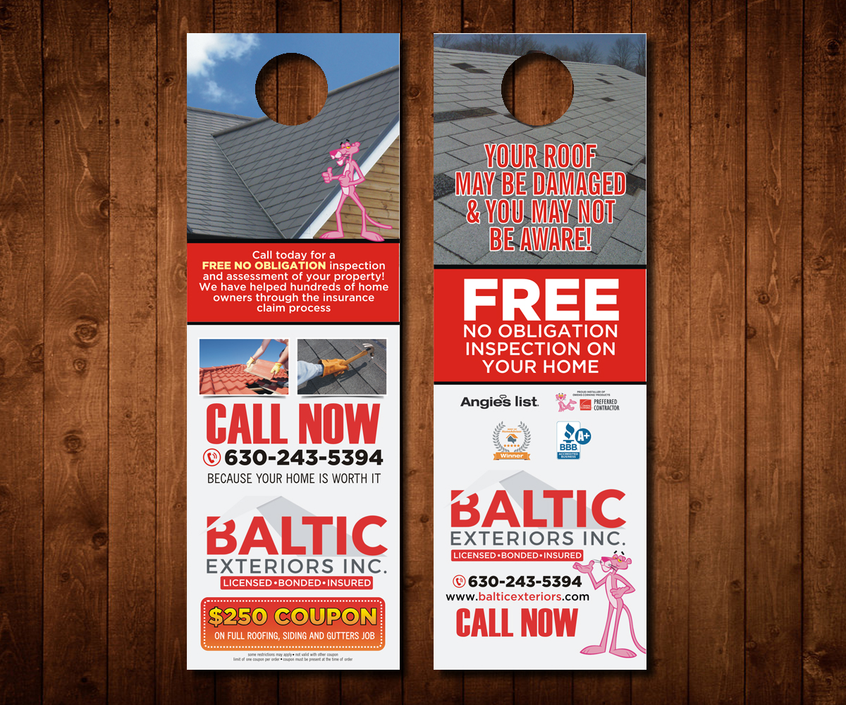 Flyer Design by Designers Hub for Baltic Exteriors | Design #14033586