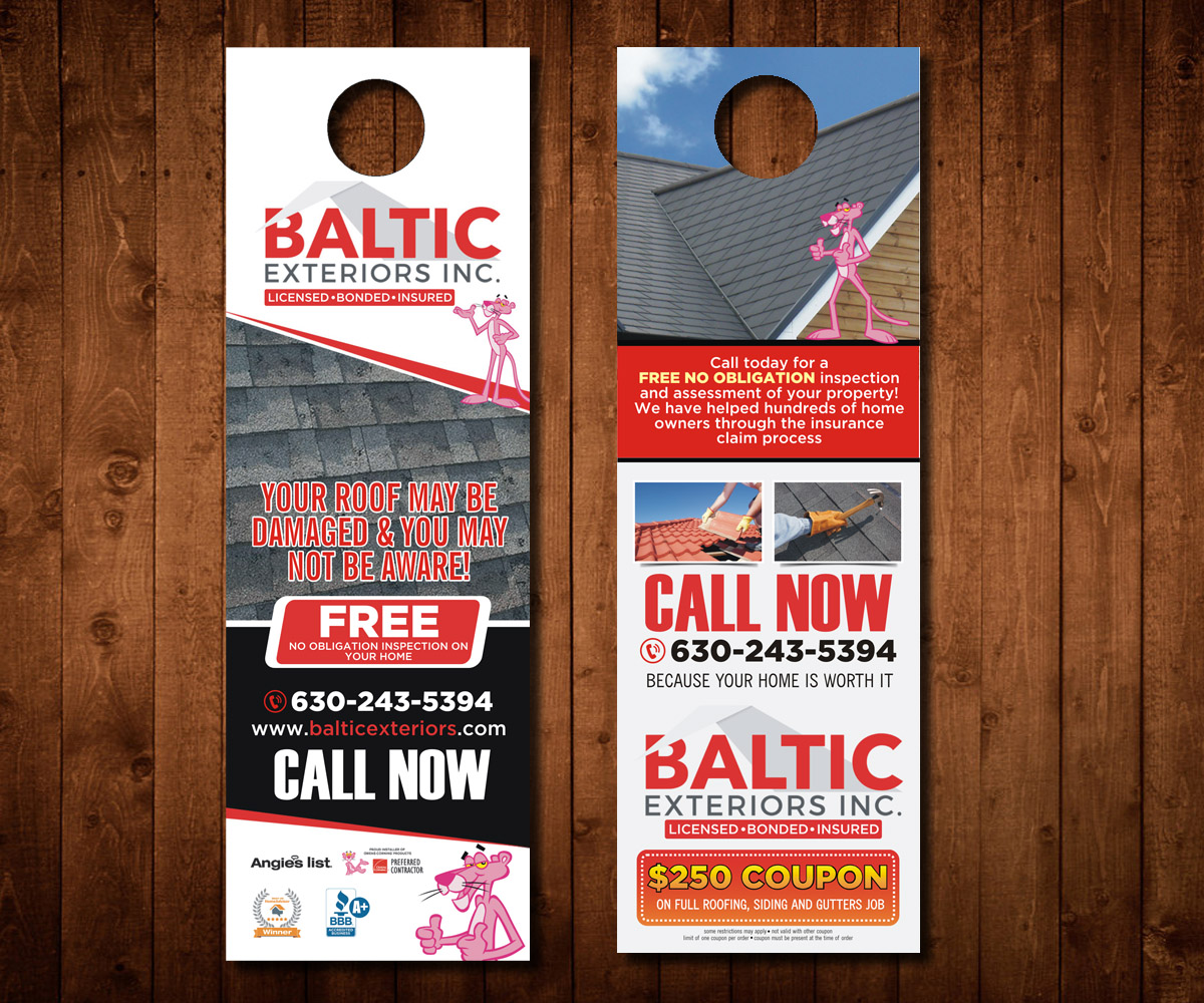 Flyer Design by Designers Hub for Baltic Exteriors | Design #14040264