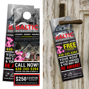 Storm Restoration Door Hanger design | Flyer-Design von rdesign12